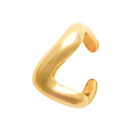 Bague d'oreille plaque or Daida