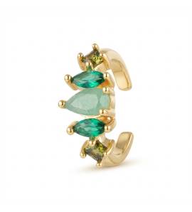 Bague d'oreille plaque or Kyrie à l'unité