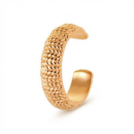 Bague d'oreille plaque or Roura