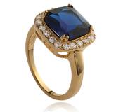 Bague Douce romance bleue