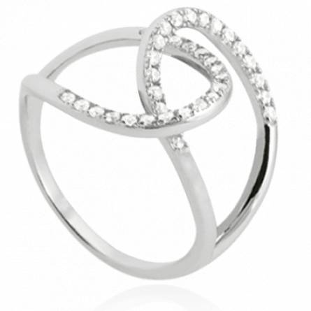 Bague femme argent Alesine