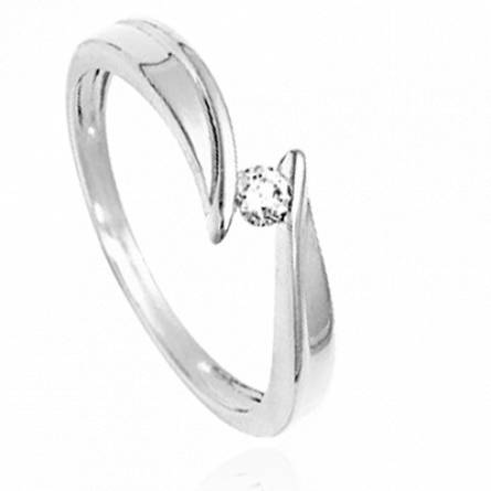 Bague femme argent Arca