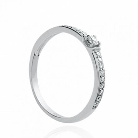 Bague femme argent Corina