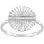 Bague femme argent Eviane ronde 2