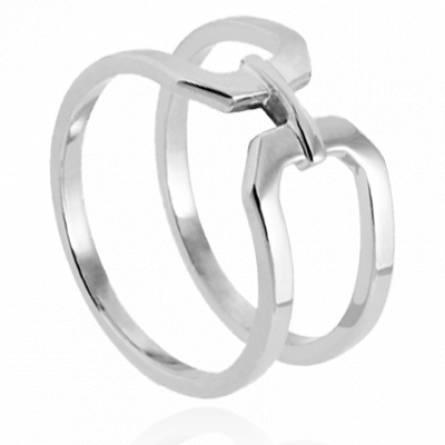 Bague femme argent Guipo