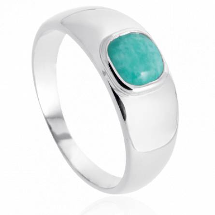 Bague femme argent Jocassa turquoise