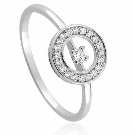 Bague femme argent Mayane ronde