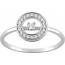 Bague femme argent Mayane ronde 2