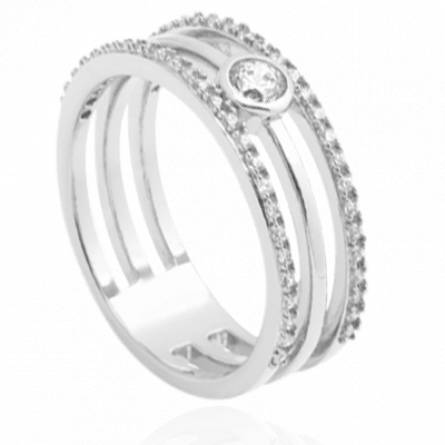 Bague femme argent Mocena