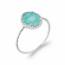 Bague femme argent Moji turquoise 2