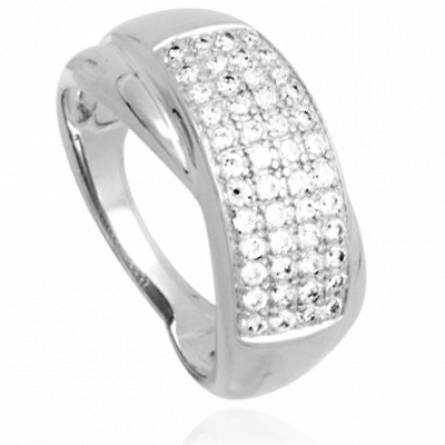 Bague femme argent Pasone