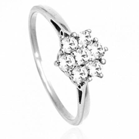 Bague femme argent Siati