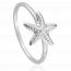 Bague femme argent Starfish 2 mini