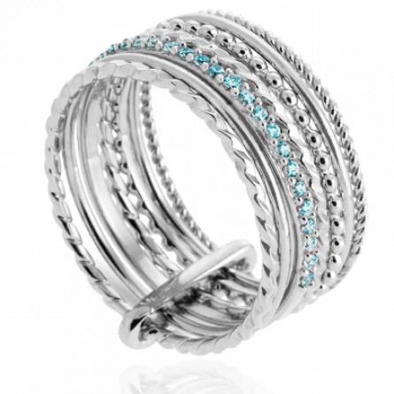 Bague femme argent Thoussy