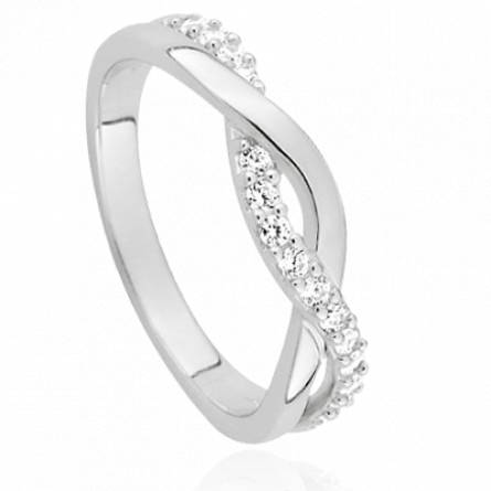 Bague femme argent Valière
