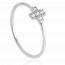 Bague femme argent Winck croix mini