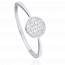 Bague femme or Ameria ronde mini