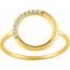 Bague femme or Balicia ronde 2