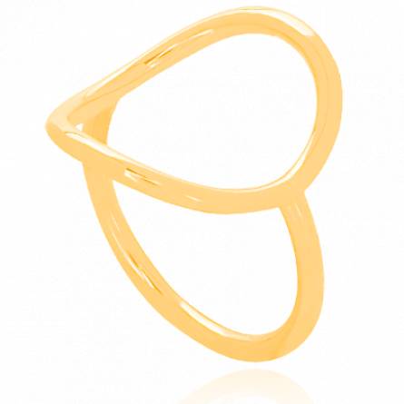 Bague femme or Caltan ronde