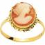 Bague femme or Camée 2