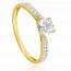 Bague femme or Elmona mini