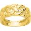 Bague femme or Entrecroissement 2