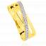 Bague femme or Esima mini