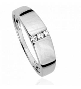 Bague Or Blanc Fallone