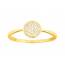 Bague femme or Ineta ronde 2