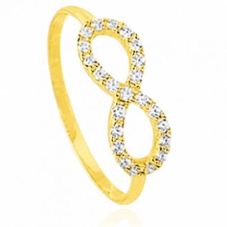 Bague femme or Infinysie infini