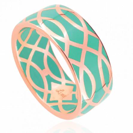 Bague femme or Loria vert
