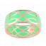Bague femme or Loria vert 2