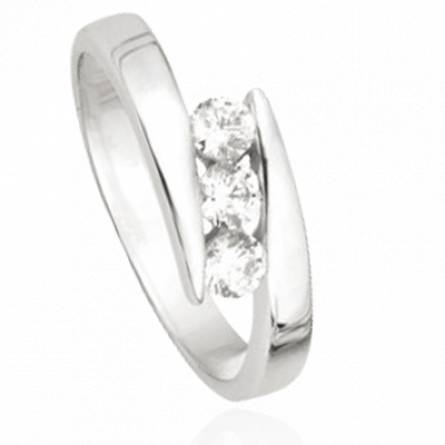 Bague femme or River