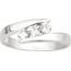 Bague femme or River 2