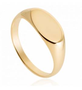 Bague Plaqué Or Brin