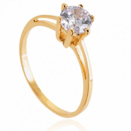 Bague femme plaqué or Djebbaria