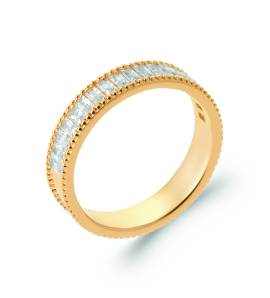 Bague Plaqué Or Holmski