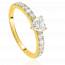 Bague femme plaqué or Pilora mini
