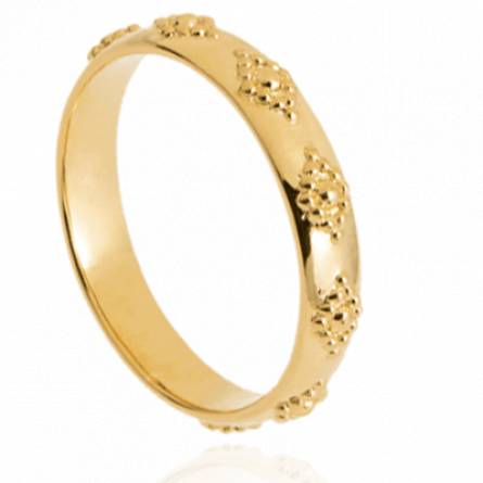 Bague femme plaqué or Prayun