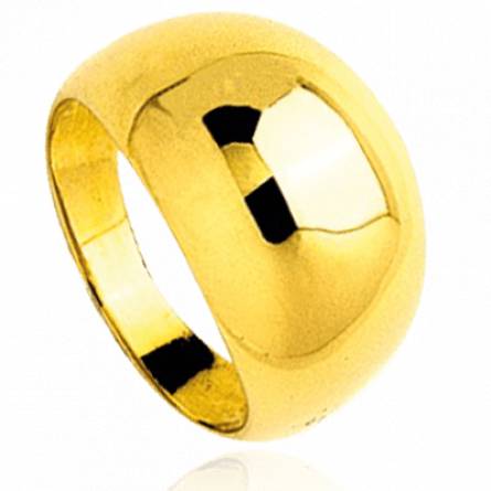 Bague femme plaqué or Qosia