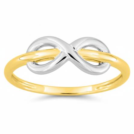 Bague femme plaqué or Valsy infini