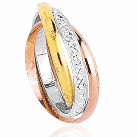 Bague femme Trilogie d'or