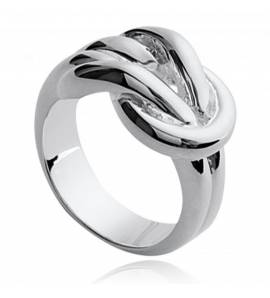 Bague godrons entrelaces asya