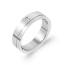 Bague homme acier Hatici 2