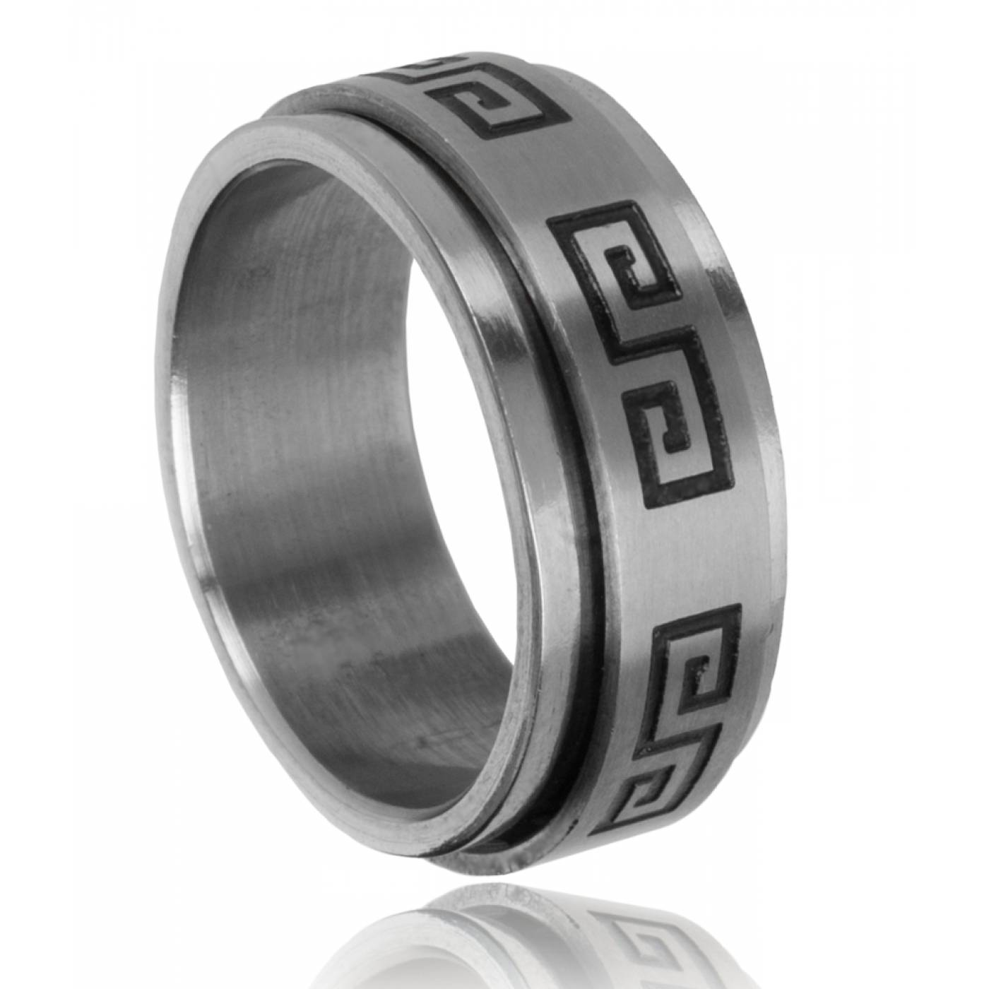 Bague Anti-Stress Homme s3 Acier