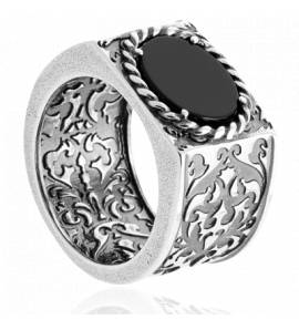 Bague Homme Argent Bantan