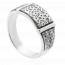 Bague homme argent Guelin mini