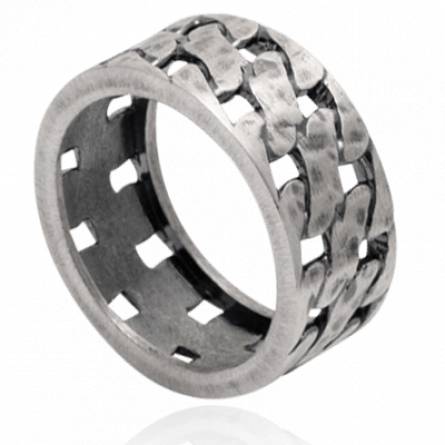 Bague homme argent Lano