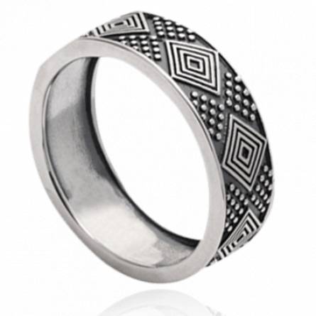 Bague homme argent Plandolit