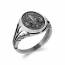 Bague homme argent Solenne 2